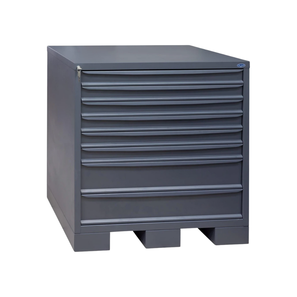 Heavy-Duty Multi-Drawer Steel Tool Cabinet with Forklift Pockets – 1020(H) x 1000(W) x 728(D) MM