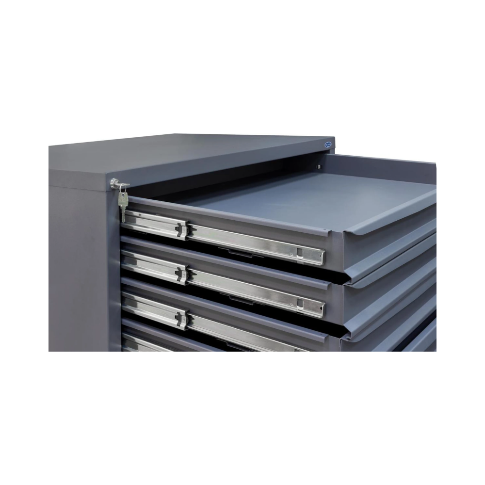Heavy-Duty Multi-Drawer Steel Tool Cabinet with Forklift Pockets – 1020(H) x 1000(W) x 728(D) MM