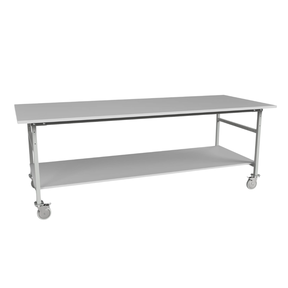 Large Mobile Workbench 2500 x 1000 – Workshop & Industrial Workstation