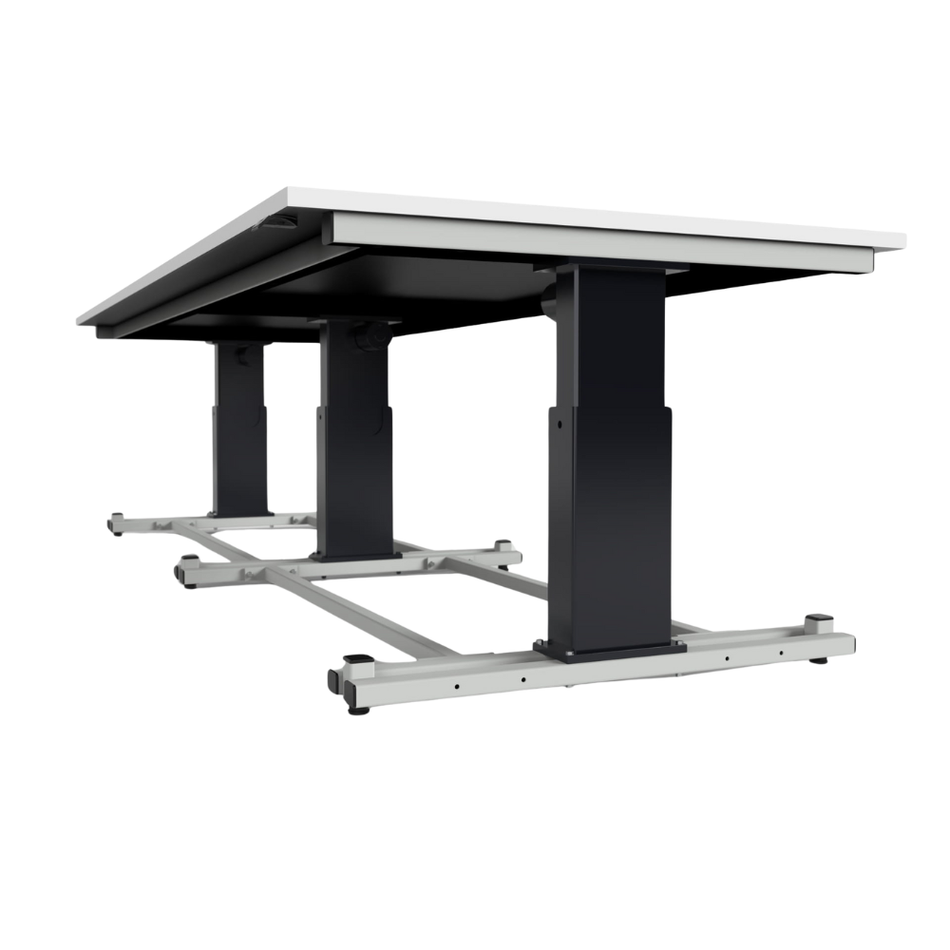 Large Workbench 2500 x 1000 with Electric Height Adjustment – Professional Work Table