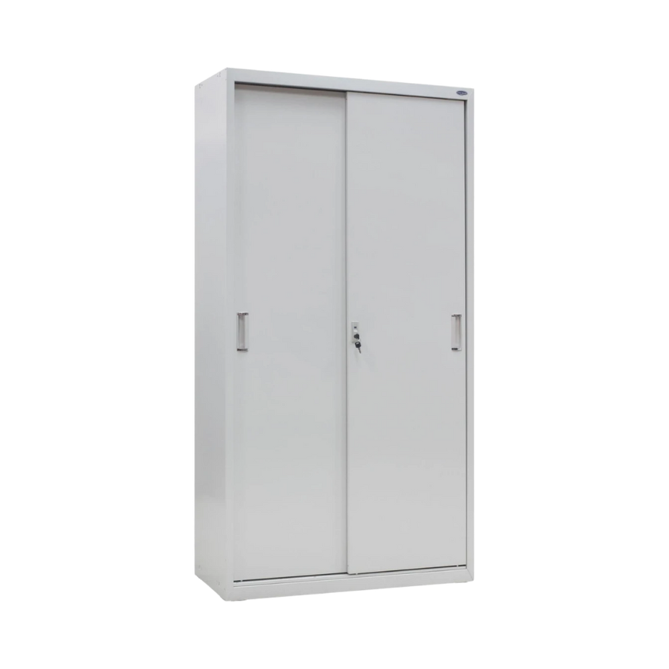 Lockable Sliding Door Office Cabinet - 1970(H) x 1000(W) x 455(D) MM