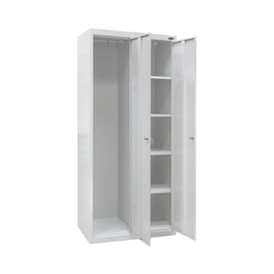 Lockable Wardrobe Cabinet - 1800(H) x 800(W) x 500(D) MM