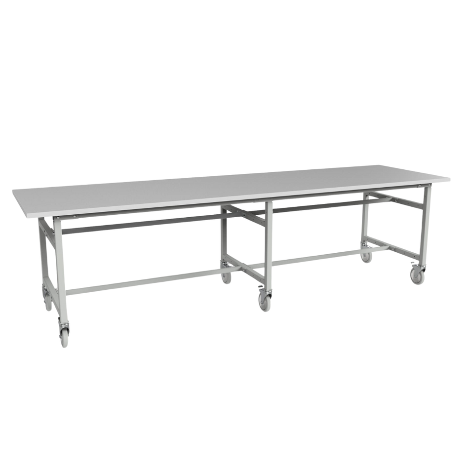 Mobile Workbench with Height Adjustment – Heavy Duty Workshop Table